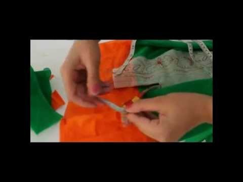 Sewing kurti - making chinese collar