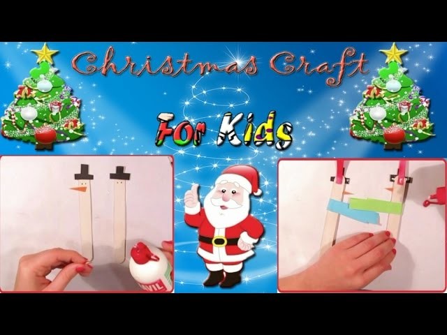Simple Kids Idea for Christmas for decorating the Christmas Tree - Preschool Simple Christmas Crafts