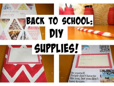 Back To School DIY Supplies | Aianna Khuu