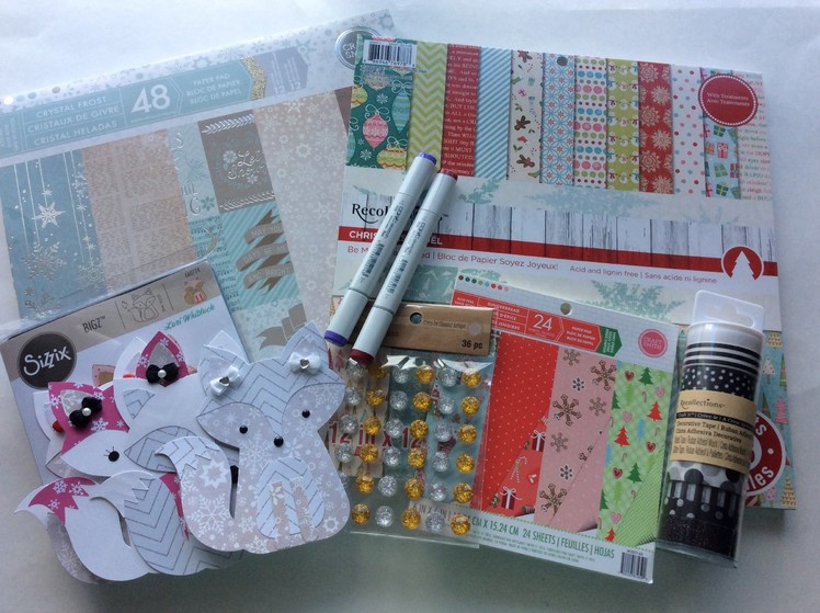 Christmas Crafty Scrapbooking Haul from Michaels