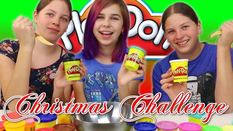 CHRISTMAS PLAY-DOH CHALLENGE | FUN with my FRIENDS