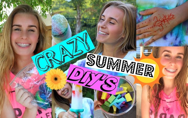 CRAZY SUMMER DIY'S YOU MUST TRY! (Tumblr.Pinterest Inspired)