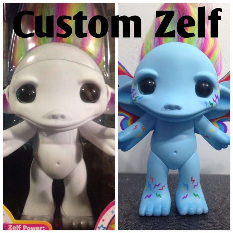 Custom Zelf-Rainbow Power Rainbow Dash Part 2 & my little pony custom