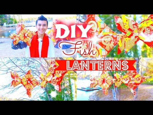 DIY Chinese New Year 3D Fish Lanterns
