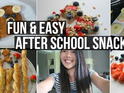 DIY Fun And Easy After School Snacks