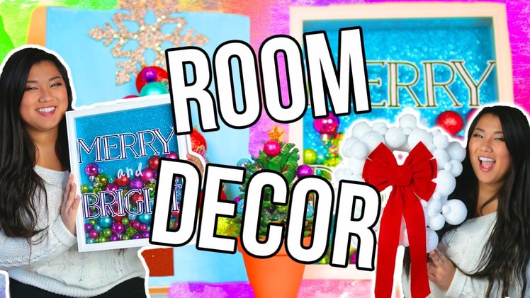 DIY Holiday Room Decor! Cute & Easy!