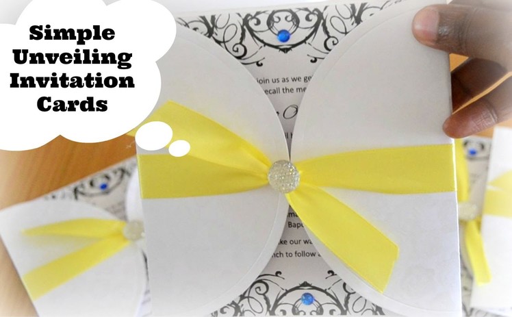DIY Invitation Cards | 8 June 2015 | Mommy and Baby Approved