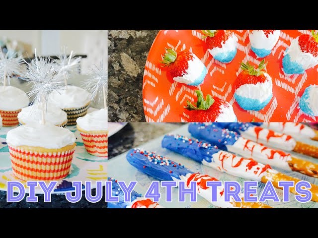 DIY July 4th Treats! | Charmaine Dulak