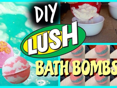 DIY Lush Bath Bombs+Demo!