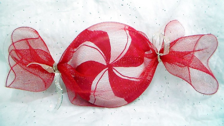 DIY Peppermint Candy Decorations and Party Favor Gift Wrap!