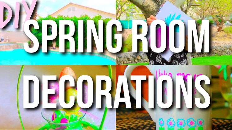 DIY Spring Room Decor | Tumblr Inspired