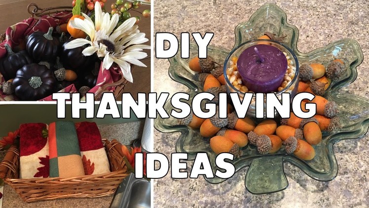 DIY Thanksgiving Decor & Hosting Ideas | Easy & Affordable!