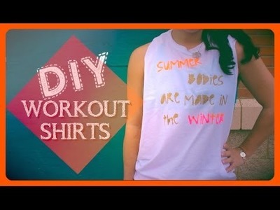 DIY Workout shirts
