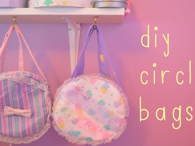 Fairy Kei Circle Purses - Sewing Time!