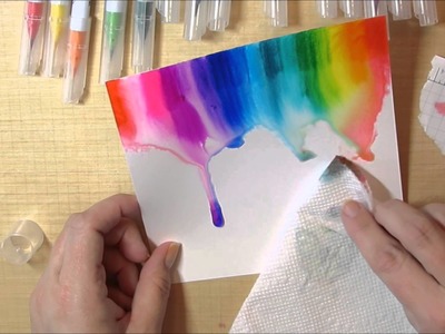 Inspire with Zig Clean Color Watercolor Rainbow