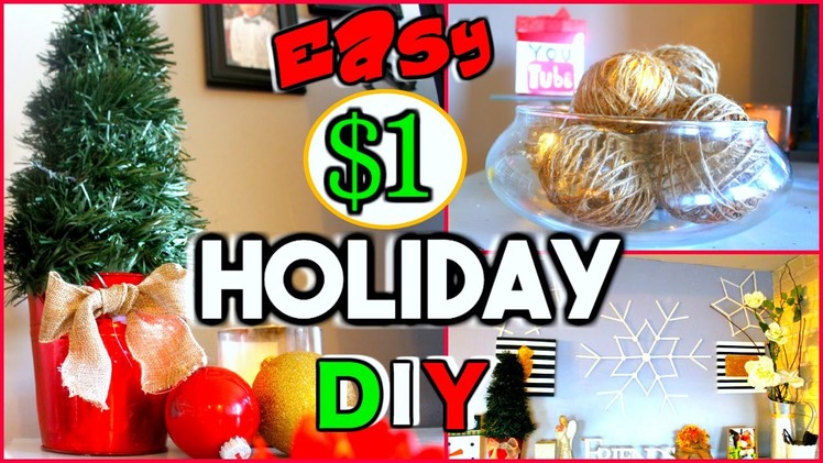 MUST TRY DOLLAR TREE DIY'S | EASY HOLIDAY HOME & ROOM DECOR | Sensational Finds