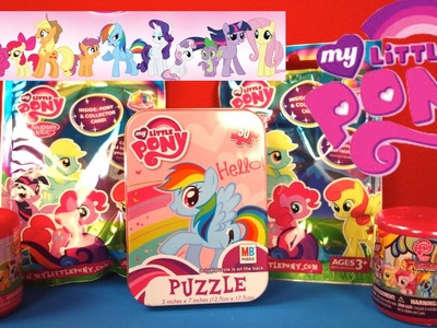 My Little Pony Fashems, MLP Blind Bags and a Rainbow Dash puzzle!