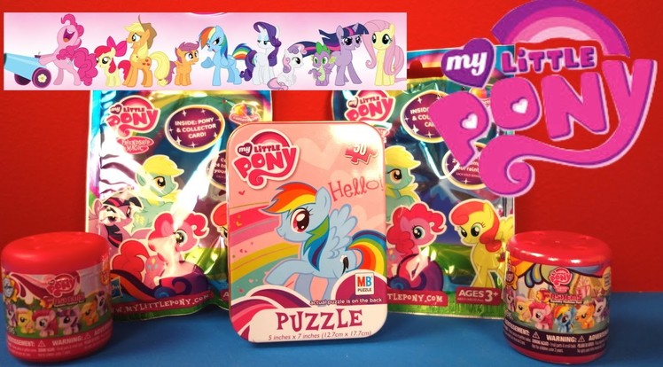My Little Pony Fashems, MLP Blind Bags and a Rainbow Dash puzzle!