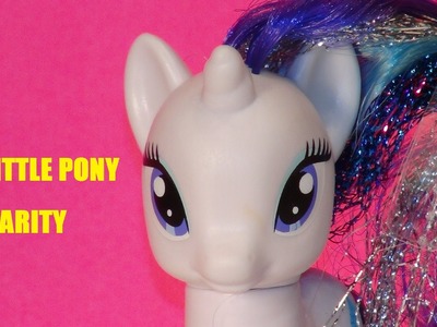 My Little Pony new Pony unboxing RARITY , Rainbow Power with the Cotton Candy Cafe