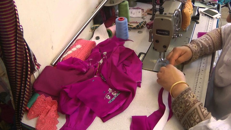Sewing a sari blouse part 3