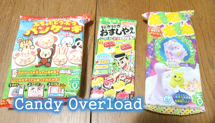 3 DIY Japanese Candy Kits Candy Time!