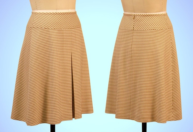 A-Line Skirt Sewing with Yoke and Box Pleat - Introduction (FREE SAMPLE)