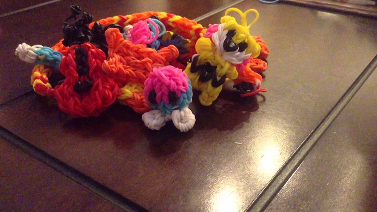 All my rainbow loom animals and accessories