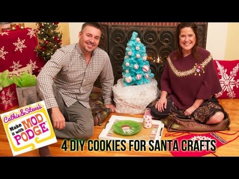 Cookies for Santa DIY Plate & Mug with Mod Podge