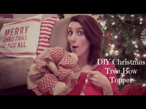 Crafty Christmas Collab - Christmas Tree Bow Topper