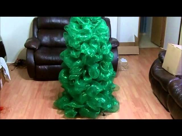 Deco Mesh Christmas tree