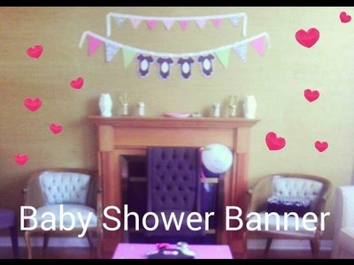 DIY Baby shower decor