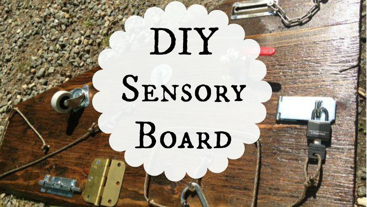 DIY Busy Board for Babies and Toddlers