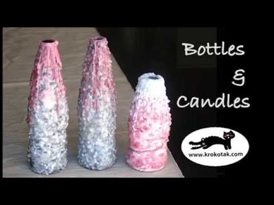 DIY candle&bottles