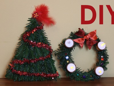 DIY Easy Advent Wreath and Door Decor - Christmas 2015 #5