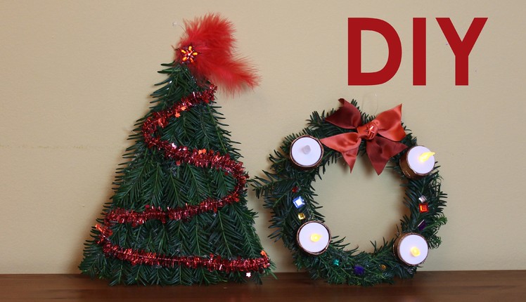 DIY Easy Advent Wreath and Door Decor - Christmas 2015 #5