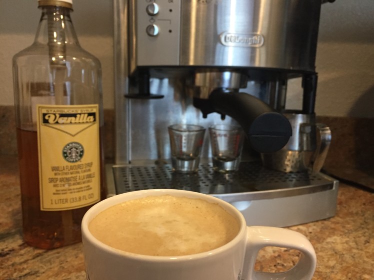 DIY: Easy Starbucks Vanilla Latte (HOT)