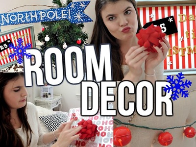 DIY Inexpensive Holiday Room Decor!!
