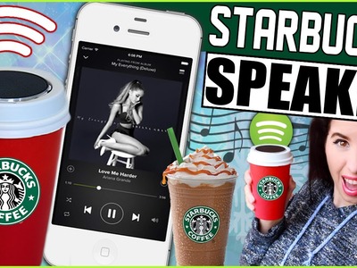 DIY Starbucks Bluetooth Speaker! | Make A Starbucks Cup Into A Sound System! | Starbucks Speaker!