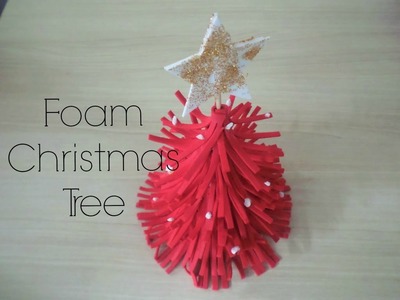 Foam Christmas Tree - DIY