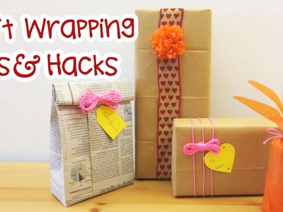 Gift Wrapping Tips and Hacks | Sunny DIY