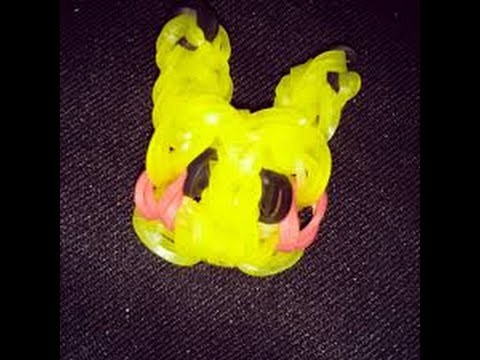 How to make a pikachu charm on the rainbow loom