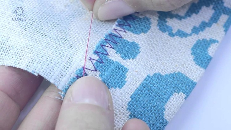 Learn How To Hand Sew a Hem with a Herringbone Stitch   Sewing Beginner   German