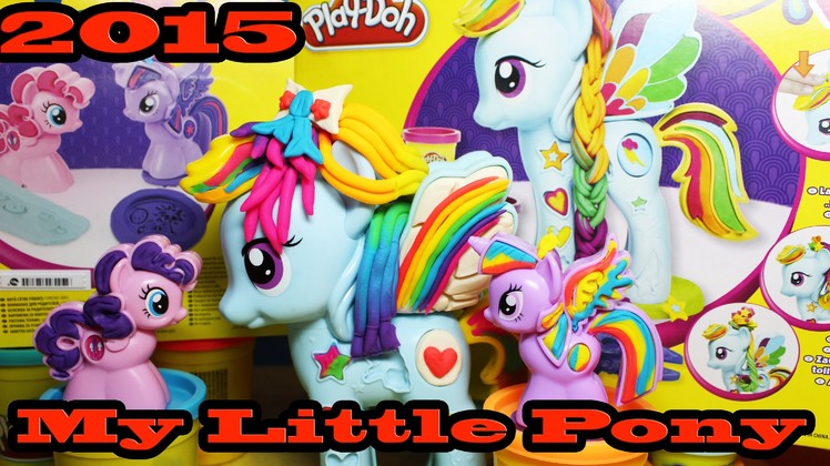 My Little Pony Rainbow Dash Style Salon With Princess Twilight Sparkle Play Doh 2015
