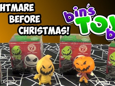 Nightmare Before Christmas Funko Mystery Minis! Blind Box Opening by Bin's Toy Bin