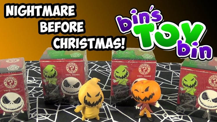Nightmare Before Christmas Funko Mystery Minis! Blind Box Opening by Bin's Toy Bin