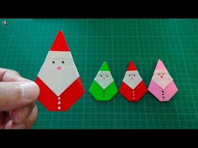 Origami【Christmas.Santa Claus】
