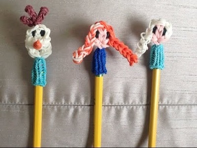 Rainbow Loom Star Pencil Topper Loom Bands