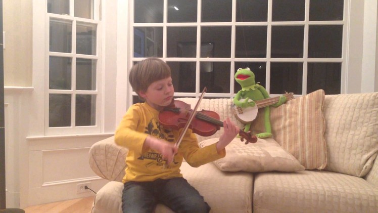 Ryder Moran - Rainbow Connection Violin with Kermit the Frog
