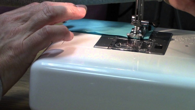 Sewing a  5.8 inch Seam