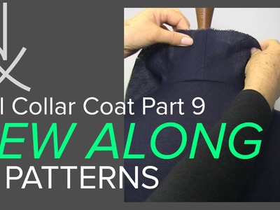Sewing a Coat, A Sew Along. Part 9, Joining the Front to the Back